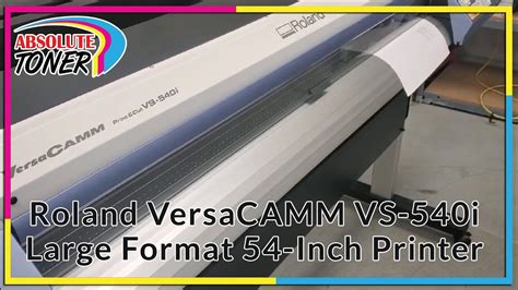 Roland Versacamm Print And Cut Vs I Large Format Vinyl Printer And