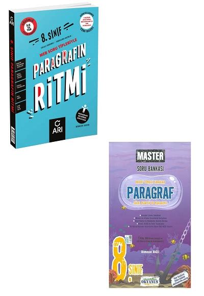 Arı Yayıncılık LGS Paragrafın Ritmi Okyanus Yayınları Master Paragraf