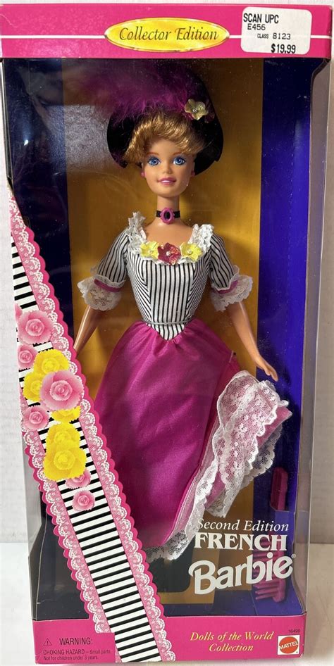 Mattel Dolls Of The World French 1996 Barbie Doll Mattel 16499 74299164996 Ebay