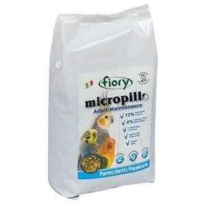 Fiory MicroPills Cockatiel and Budgie Food 1.4Kg - The Bird Loft
