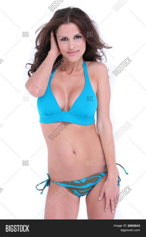 Sexy Brunette Bikini Image Photo Free Trial Bigstock
