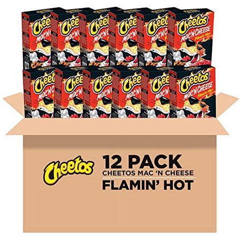 Cheetos Mac Cheese Flamin Hot Oz Boxes Pack Of Walmart