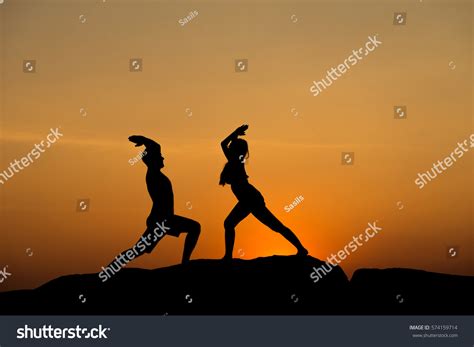 Silhouette Attractive Confident Half Naked Man Stock Photo Shutterstock