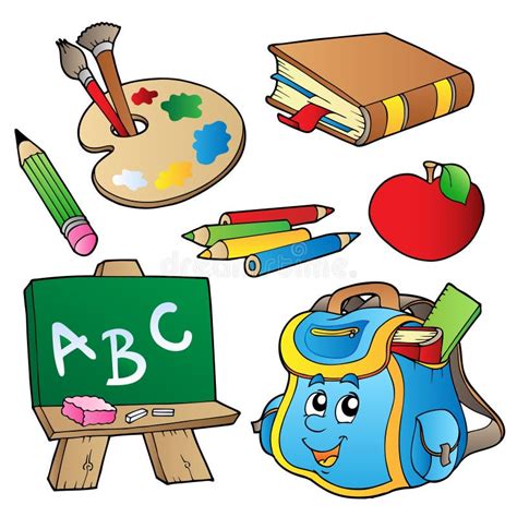 Desenhos De Escola Coloridos - BRAINCP