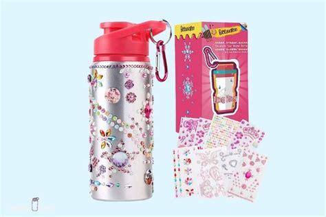 How To Decorate A Water Bottle With Stickers Easy Steps