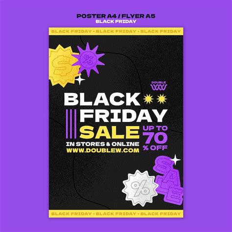 Free Psd Black Friday Sales Poster Template