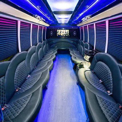 Luxury Limo Bus [Black] in Raleigh NC | Lifestyle Limo