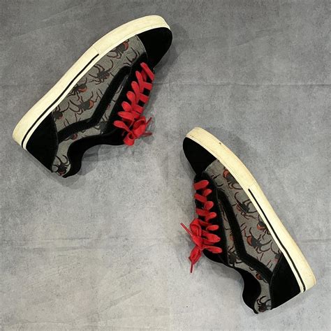 90s Y2k Chunky Vans No Skool Style Size Depop