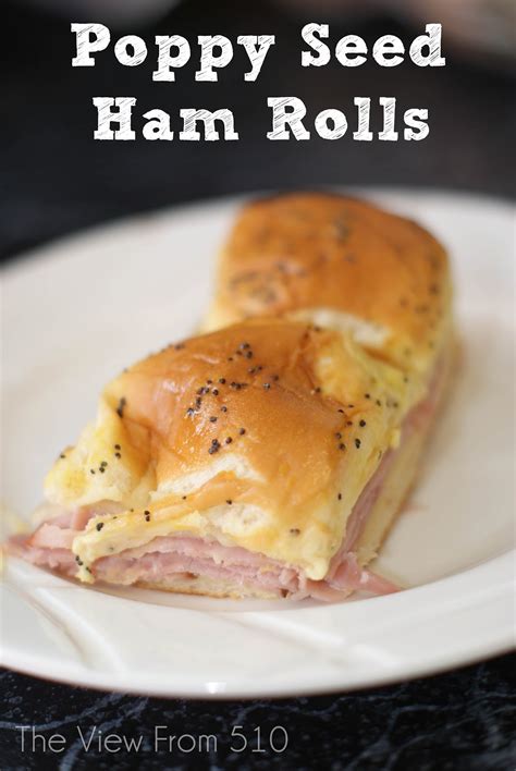 Poppy Seed Ham Rolls {Recipe} - Wholehearted Finishing