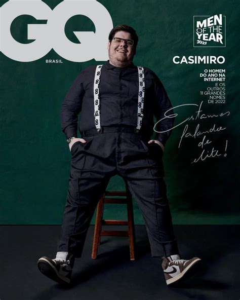 Casimiro Eleito O Homem Do Ano Pela Gq Brasil Confira Categoria