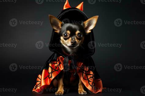 A Chihuahua dog wearing a Halloween costume 26978181 Stock Photo at ...