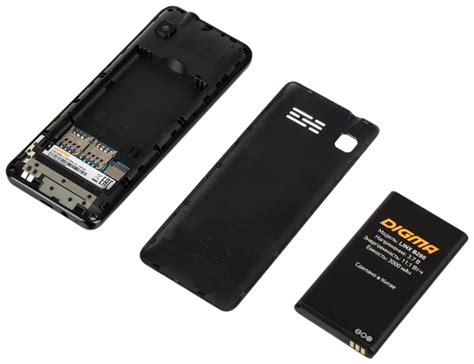 Телефон DIGMA LINX B280, 2 micro SIM, серый — купить в интернет ...