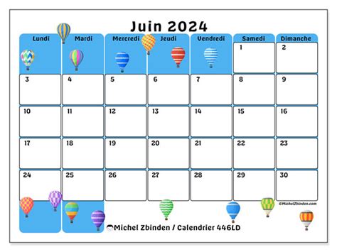 Calendrier Du Mois De Juin 2024 à Imprimer Gabie Jocelyn