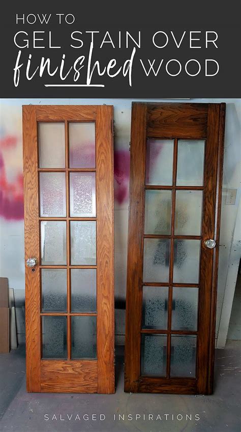 Painting Over Stained Wood Doors