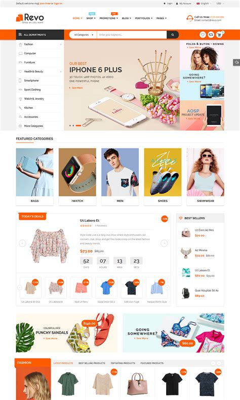 2019 Yılı Çok Amaçlı En İyi Opencart 3 Temaları Safir Medya