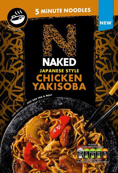 Japanese Style Chicken Yakisoba Naked Noodle