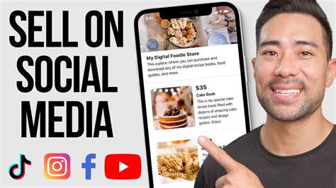 How To Sell Digital Products On Social Media Youtube