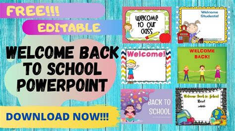 Back To School Powerpoint Template - Creative Inspirational Template ...