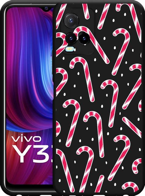 Vivo Y S Hoesje Zwart Snoepstokken Designed By Cazy Bol