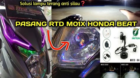 Pasang Lampu Led Rtd M X Di Honda Beat Fi Variasi Lampu Beat Fi