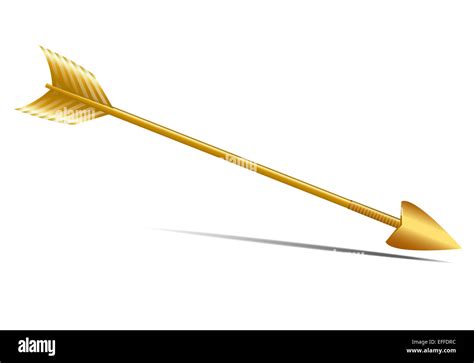 Gold Arrow Hi Res Stock Photography And Images Alamy