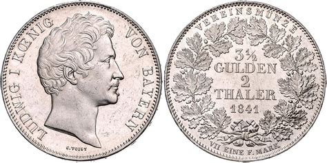 NumisBids: Emporium Hamburg Auction 104, Lot 2648 : BAYERN, Ludwig I ...