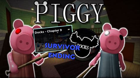 Piggy Book Chapter Docks Survivor Ending Roblox Youtube