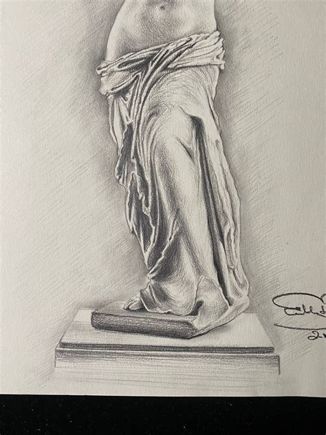 Original Pencil Drawing of Aphrodite - Etsy