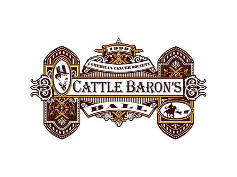 American Cancer Society Cattle Baron S Ball Logo By Laurel Mathe On