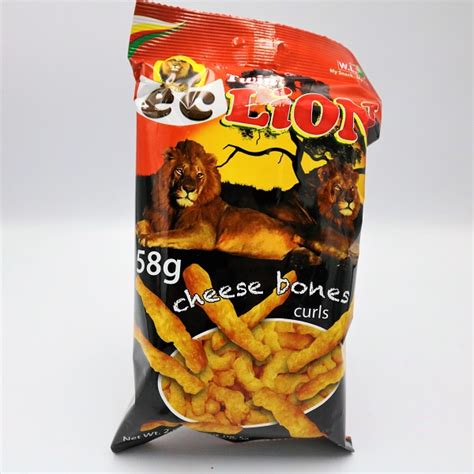 EC Twin Lion Cheese Bones Curls 10 Pieces Salangi Ko Pu