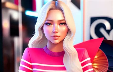 Обои girl blonde ai art картинки на рабочий стол раздел ии арт скачать