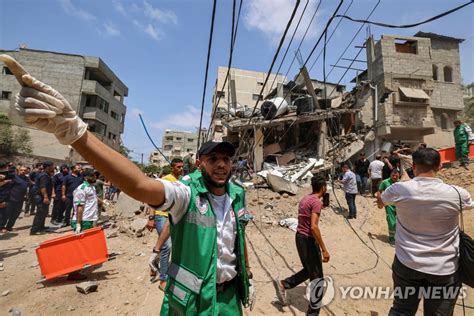 이스라엘 가자지구 폭격팔레스타인 어린이 6명 등 24명 사망종합