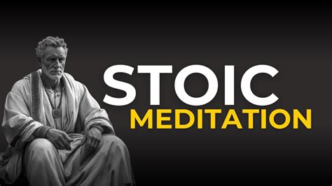 Stoic Serenity Mastering Self Reflection For Inner Strength Youtube