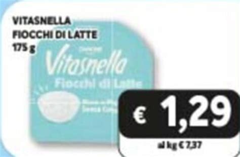 Vitasnella Fiocchi Di Latte G Offerta Di Iper La Spesa