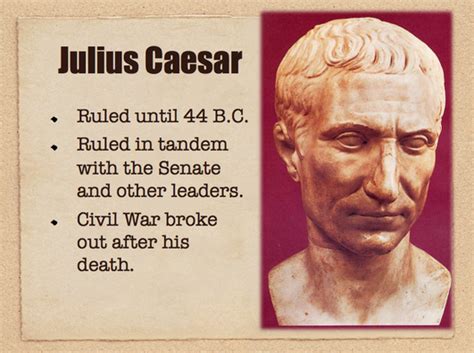 Legacy Julius Caesar