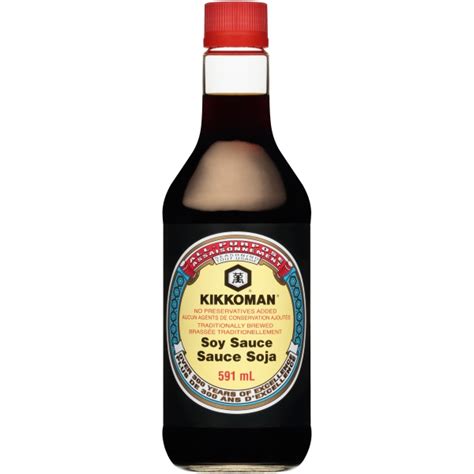 Soy Sauce Kikkoman 20oz 95 Wismettac