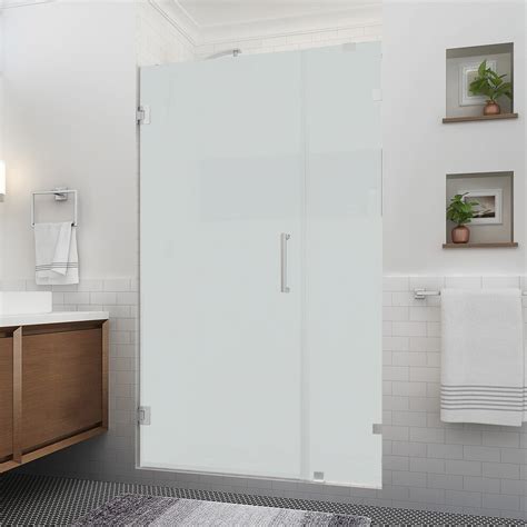 Aston Nautis Xl 47 25 48 25x80 Hinged Frameless Shower Door