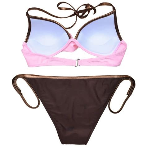 Bikini Bademode F R Frauen Push Up Plus Size Sommer Sonne Strand Spargut