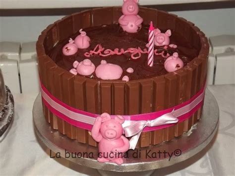 La Buona Cucina Di Katty Torta Maialini In Allegria Cake Pig Cake