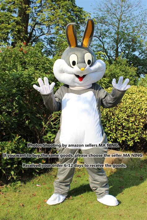 Bugs Bunny Rabbit Adult Dress Cartoon Mascot Costume Buy Online In