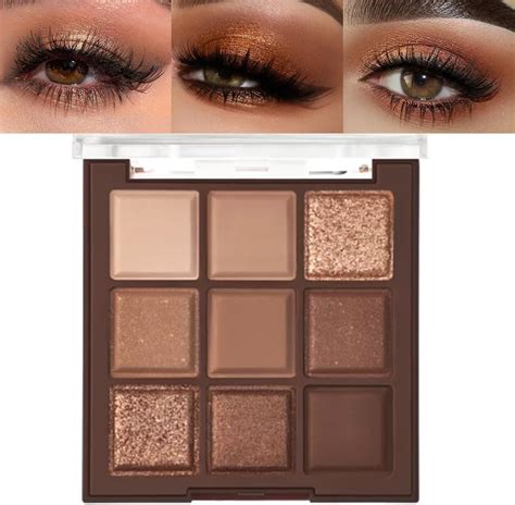 Amazon Shadow Palette Gift Set Eyeshadow Palette Makeup Eye Shadow Nude Palettes 9