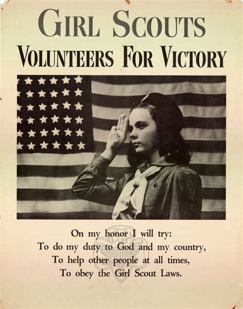 Girl Scout Promise Poster