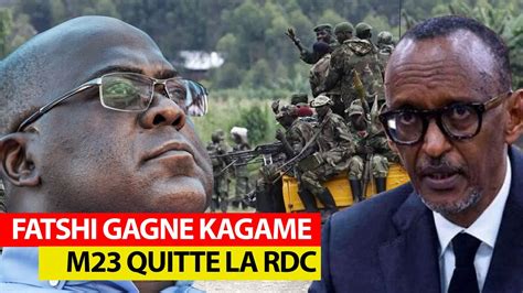 TRÈS URGENT KAGAME 0RD0NNE A T0US SES S0LDATS RWANDAlS M23 DE QUITTER