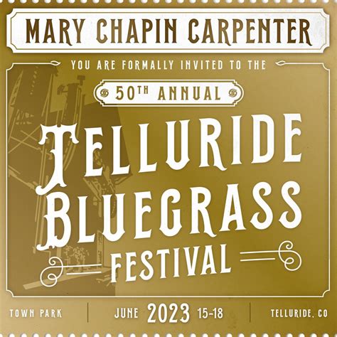 Telluride Bluegrass Festival — Mary Chapin Carpenter