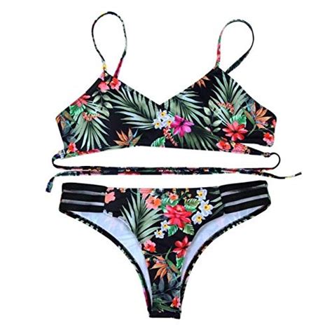 Women Swimsuits Bikini Bohemia Push Up Padded Bra Beach Bikini S Swimsuits Separate