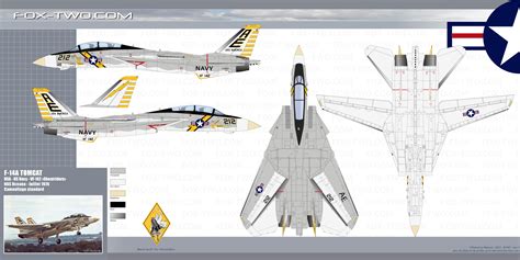 F-14A - 159449 - VF-142 - USA - US Navy - 1976 - FOX-TWO