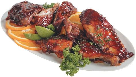 BBQ Chicken Ribs - Prepared Food Photos, Inc.