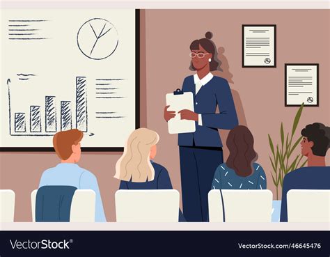 Business conference concept Royalty Free Vector Image