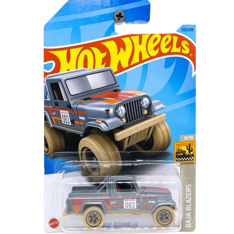 Hot Wheels Jeep Scrambler Mattel Shopee Brasil