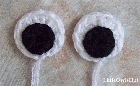 Crochet Eyes Tutorial For Toys